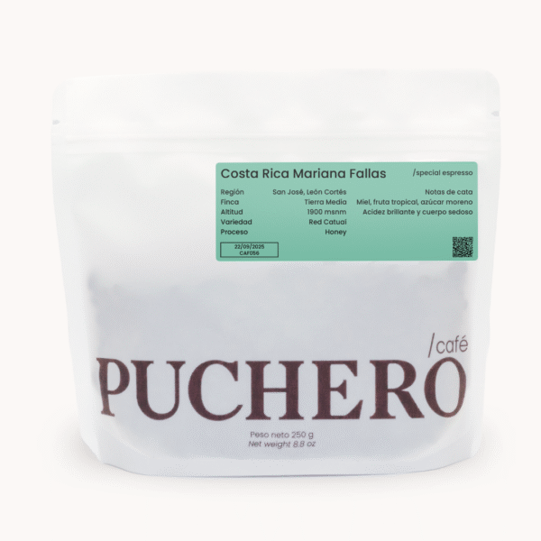 Costa Rica Mariana Fallas <br> Honey <br> Espresso