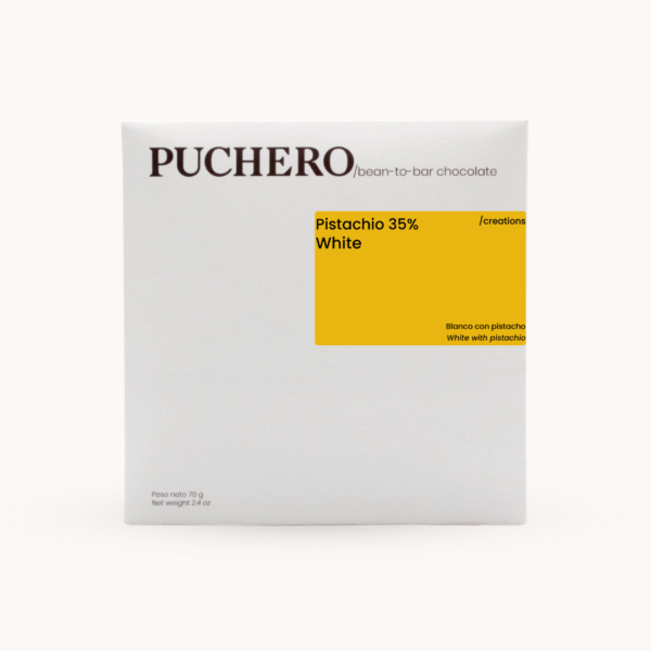 Pistacho 35% White <br> Blanco con pistachos