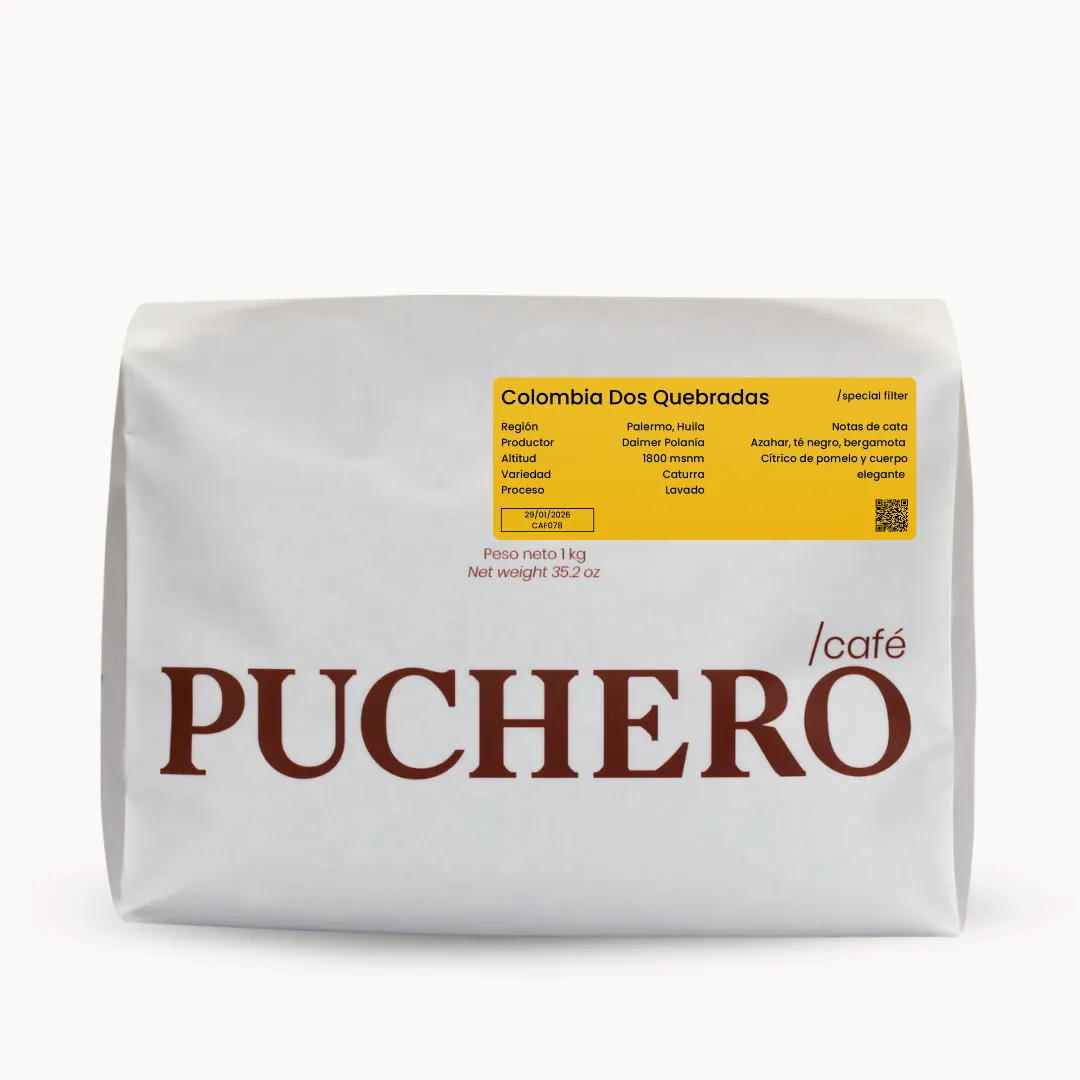 Colombia Dos Quebradas<br> Lavado<br> Filtro