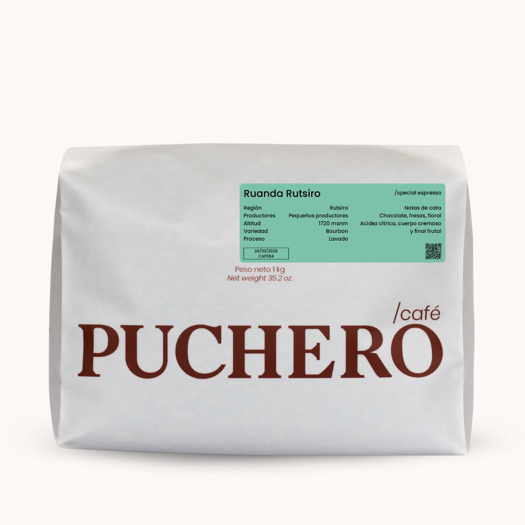 Ruanda Rutsiro <br> Lavado <br> Espresso