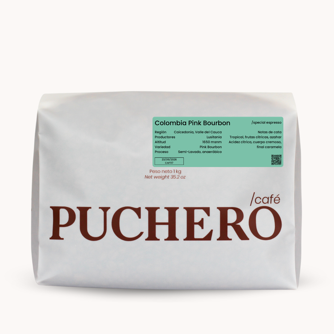 Colombia Pink Bourbon <br> Anaeróbico<br> Espresso - Imagen 2