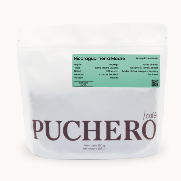 Nicaragua Tierra Madre <br> Lavado<br> Espresso
